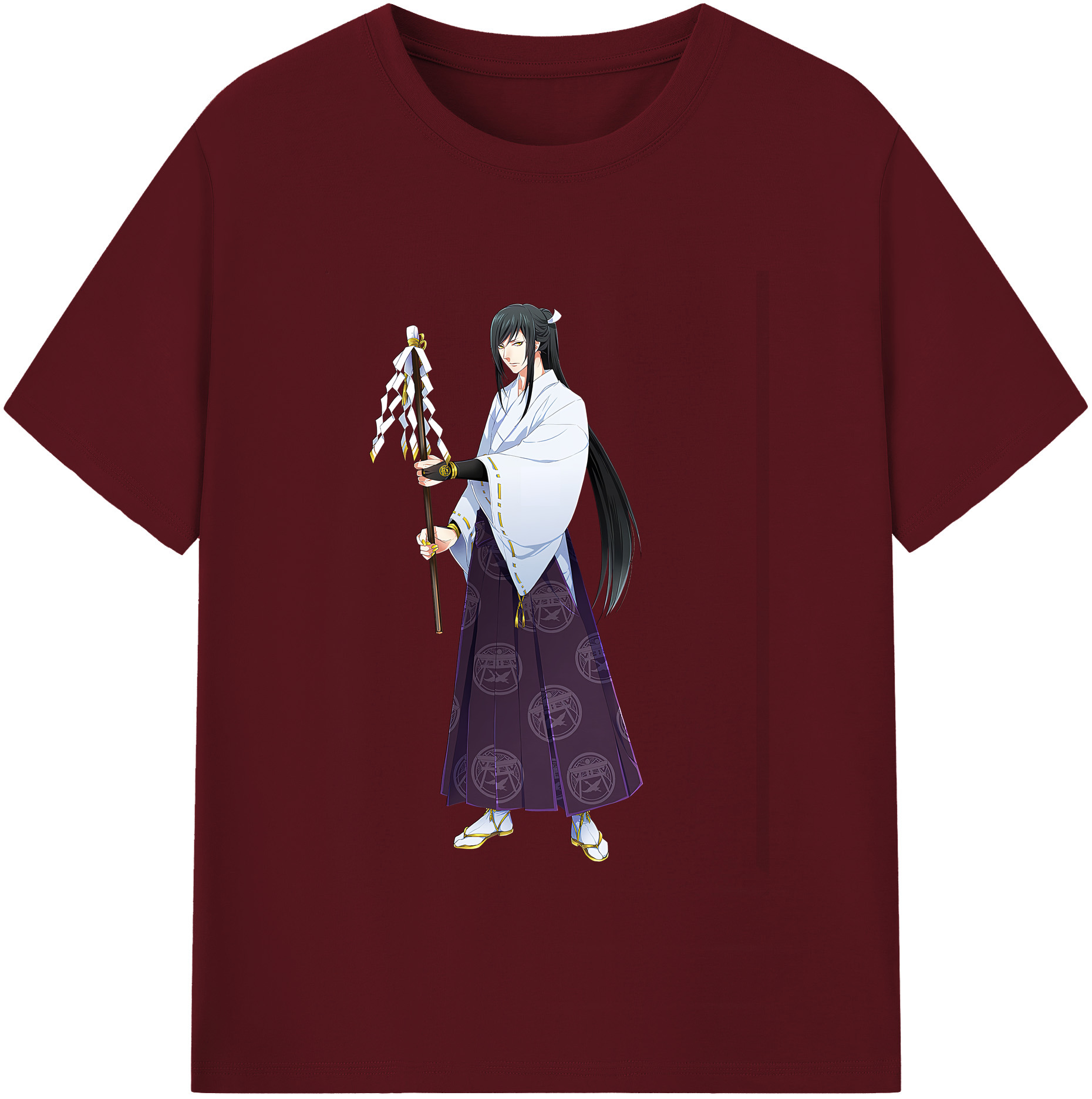 （画像用） 刀剣乱舞 Touken Ranbu 綿100％半袖Tシャツ（フロントプリント）